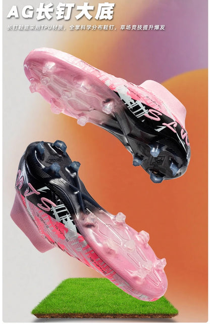 Botas de fútbol profesionales para hombre, zapatillas de fútbol Society, tacos de fútbol FG ultraligeros para entrenamiento, calzado deportivo de fútbol para exterior