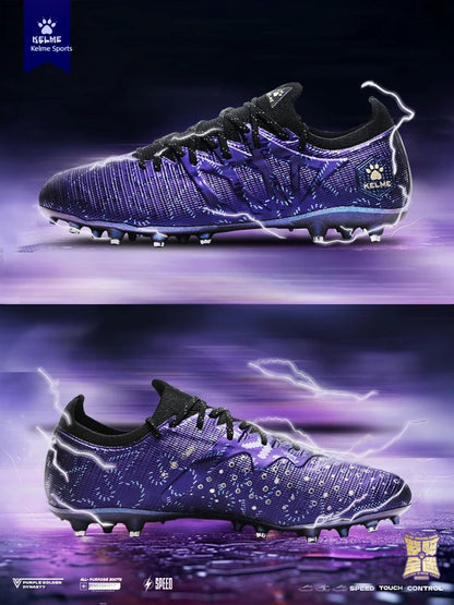 KELME Adult Botas de fútbol para hombre Blast 3.0 con tacos cortos MG, calzado deportivo profesional para partido y entrenamiento, transpirable