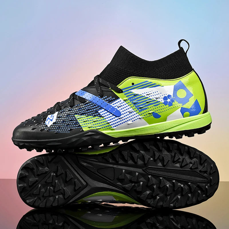 Football Boots Men Professional Soccer Shoes Sneaker Field Long Spikes Outdoor Competition Non Slip Comfortable Training Shoes