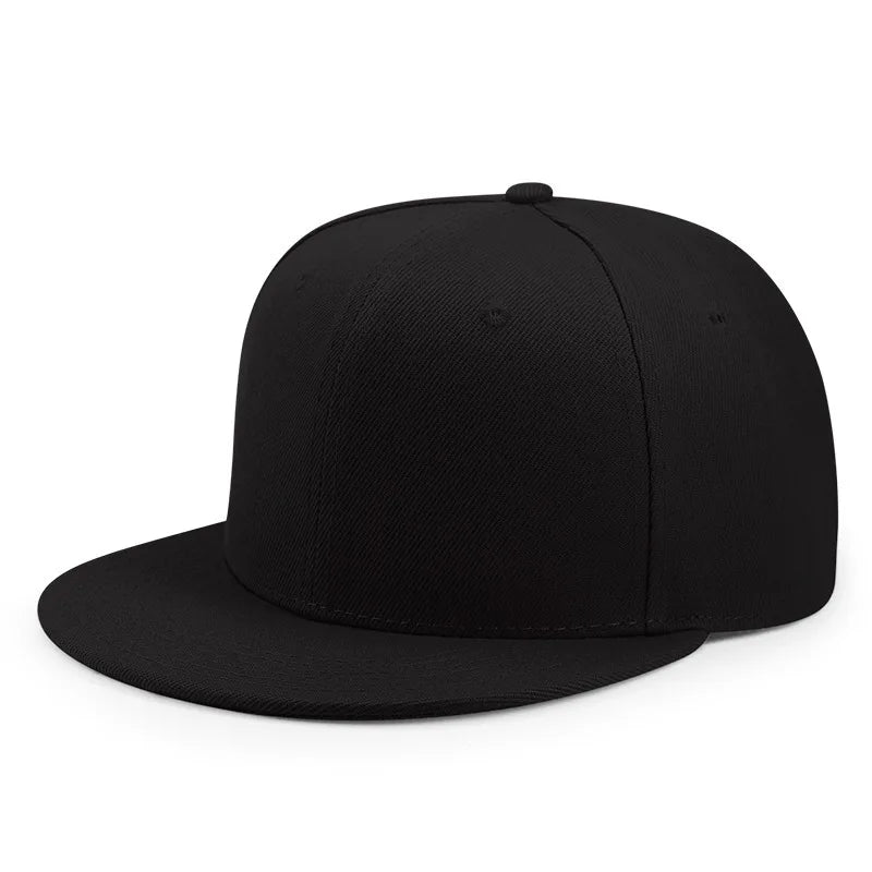 Cappellino da baseball a visiera piatta con logo personalizzato stampato o ricamato, cappellino unisex da esterno, cappellino hip hop "Dad Hat", gorras da uomo, cappellino street snapback