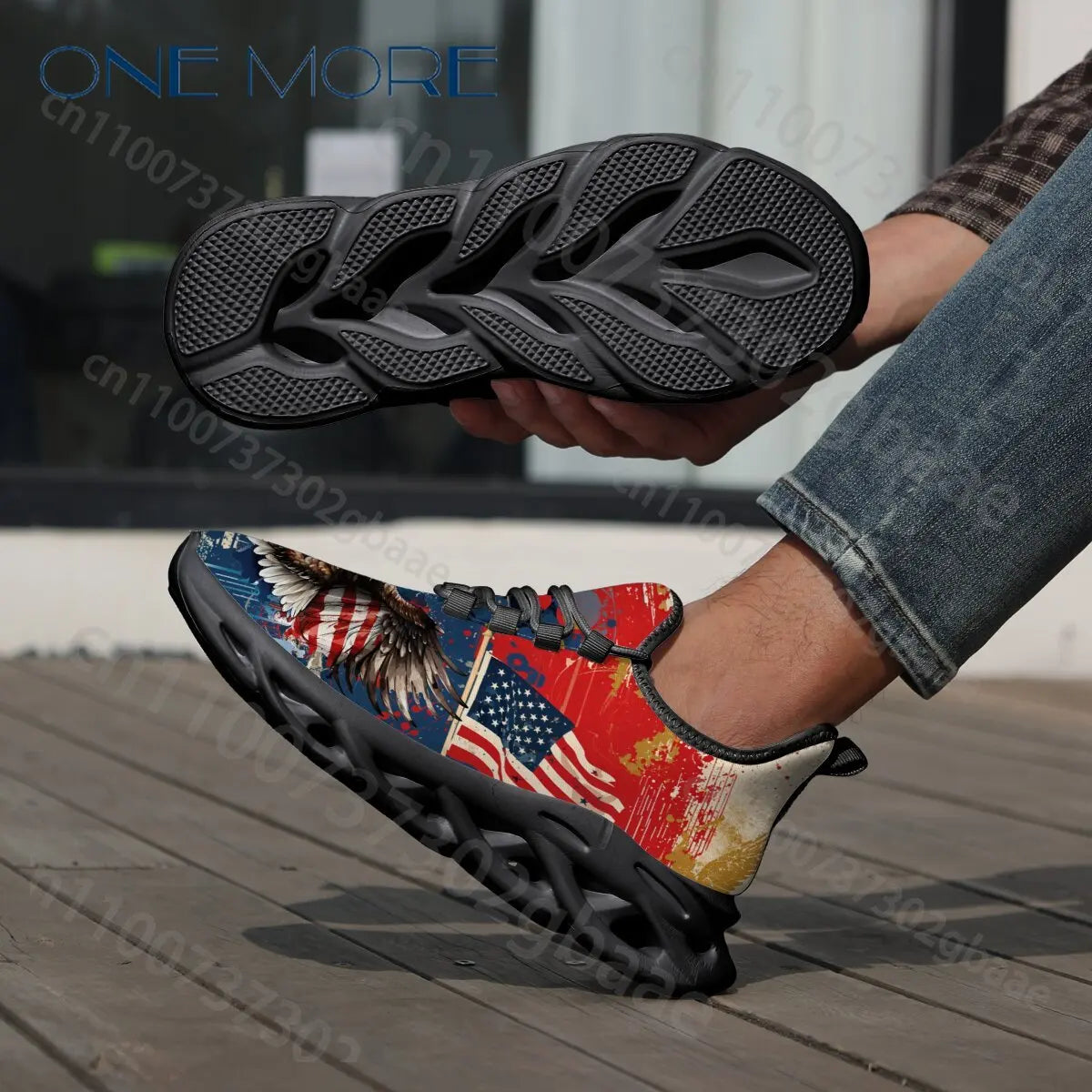 Amerikanische 250er-Serie zum Unabhängigkeitstag – Freizeit-Schuhe für Jungen und Mädchen – Personalisiert – Exklusives Design mit amerikanischer Flagge – Coole Sportschuhe für Kinder – Auf Lager