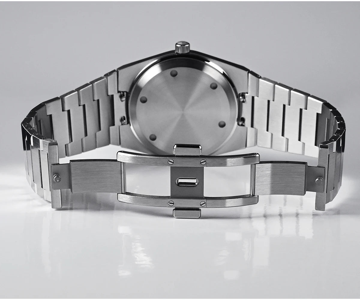 San Martin Classic Men Watch 40mm Miyota 9015 Luxury Dress Automatic Mechanical Wristwatch Quick Release Bracelet SN0023 Reloj
