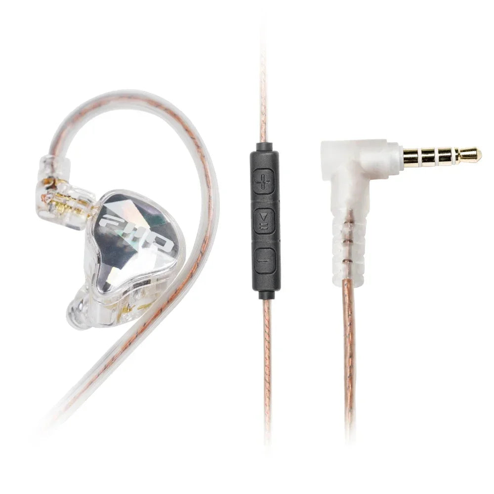 FiiO JD10 Wired In-Ear Earphones HiFi Bass Stereo Earbuds with 3.5mm Type-C Connector, High Resolution Audio Music Earphones for Gaming, Sports & Daily Use