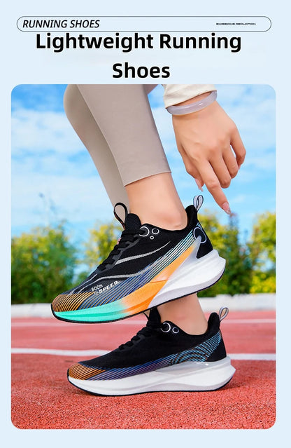 2025 professionelle Marathon-Laufschuhe für Herren und Damen mit Carbonplatte, Stoßdämpfung, ultraleichtem Design und stabilem Halt