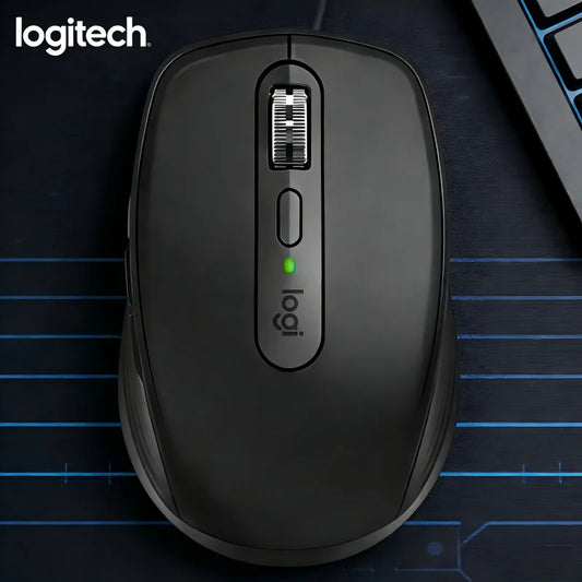 Logitech MX Anywhere 3S Wireless Mouse, Bluetooth Rechargeable Multi-Device Mouse for 3 Devices, Portable Ergonomic Office Mouse for Windows, macOS & Linux