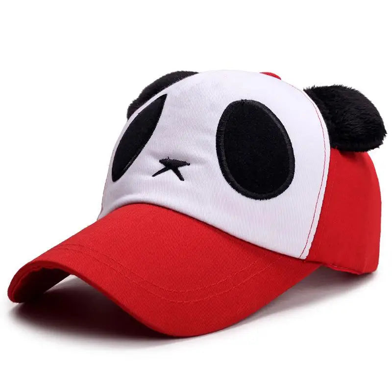 Summer Cute Panda Baseball Caps For Men Women Cotton Hip Hop Snapback Hats Sun Protection Boys Girls Outdoor Gorras Dropshipping