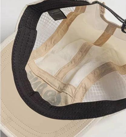 Summer Lightweight Quick Drying Running Caps Breathable Baseball Hat Outdoor Sports Hiking Caps Women Fashion Casual Hip-hop Hat