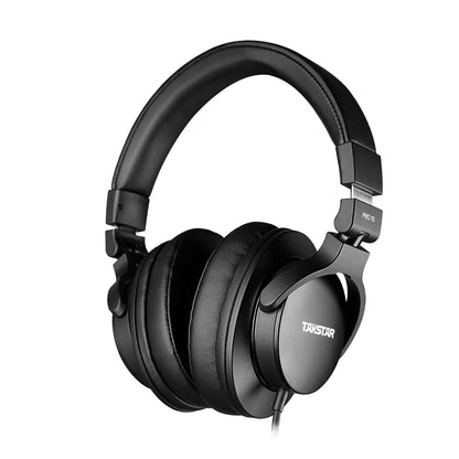 Auriculares de monitoreo profesional de estudio TAKSTAR PRO 70 – Headset circumaural con cable y diseño cerrado para producción musical, DJ, gaming y grabación