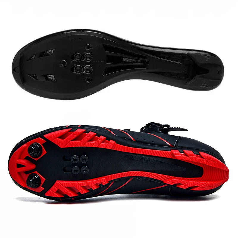 Men Road Bike Cycling Shoes Women Cycling Sports Shoes Compatible With SPD&Look Delta Cleats Outdoor Mountain Bike Cycling Shoes
