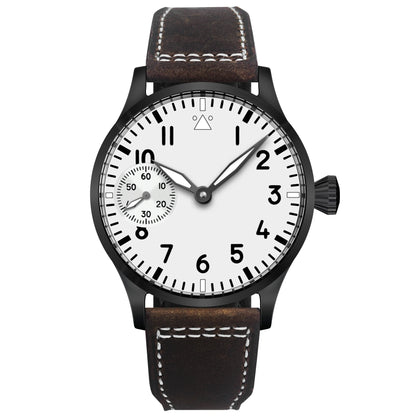 Corgeut Luxury Sapphire Glass 42 Mm Dial St3600 Or St3601 Hand-Wound Movement 316L Steel Case Men'S Watch 30 M Water Resistant