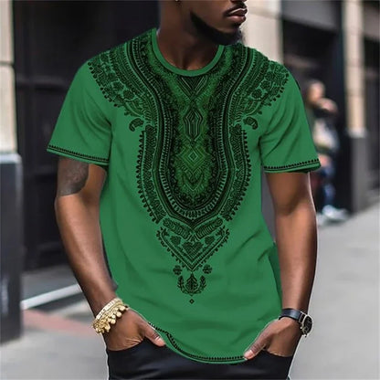 Men's 3D Wolf Print TShirt Realistic Animal Graphic Crew Neck Short Sleeve Cool Streetwear Casual Breathable Tee Tops