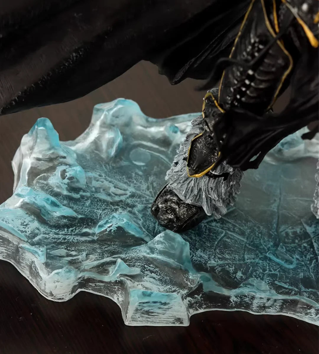 21cm World of Warcraft Game Peripherals 7th Lich King Illidan Stormrage Anime Figure Model Desktop Decoration Gifts Toys Kids