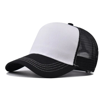 Cappellino da baseball per adulti, cappellino a rete, visiera curva poco profonda, cappello unisex, cappello estivo, cappello traspirante, cappellino da ombra, cappellino per primavera e autunno, cappellino hip hop aderente