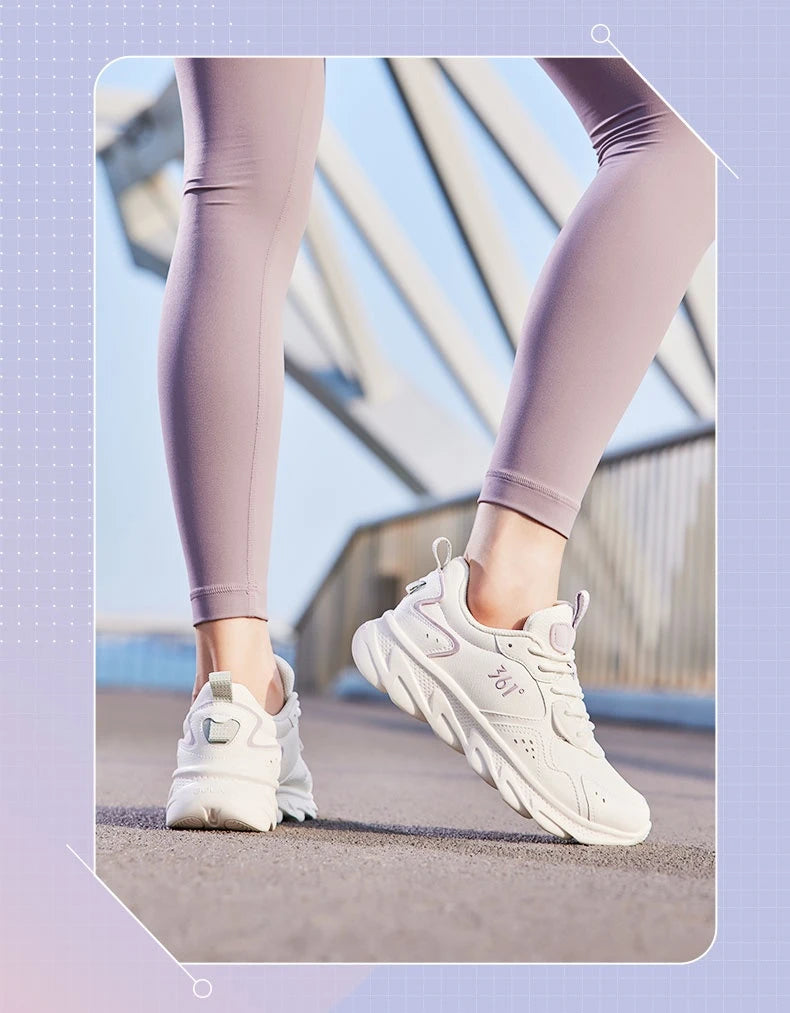 361 Degrees Women's Running Sports Shoes Shock Absorption Rebound All-match Fashion Comfortable Sneakers Male 682232237