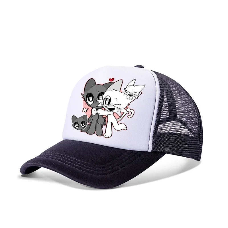 Sprunkis Baseball Caps Boys Casuals Hats Game Figure Printed Women Man Sports Sun Hat Adjustable Peaked Cap Bonnets Girls Gifts
