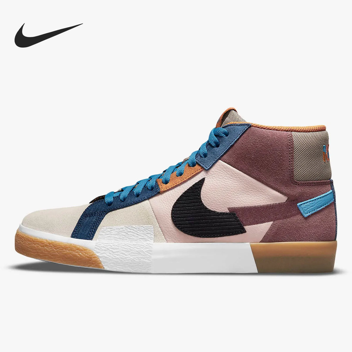 Nike Authentic SB Blazer Zoom Unisex Mid-Top Skate Shoes DA8854-600