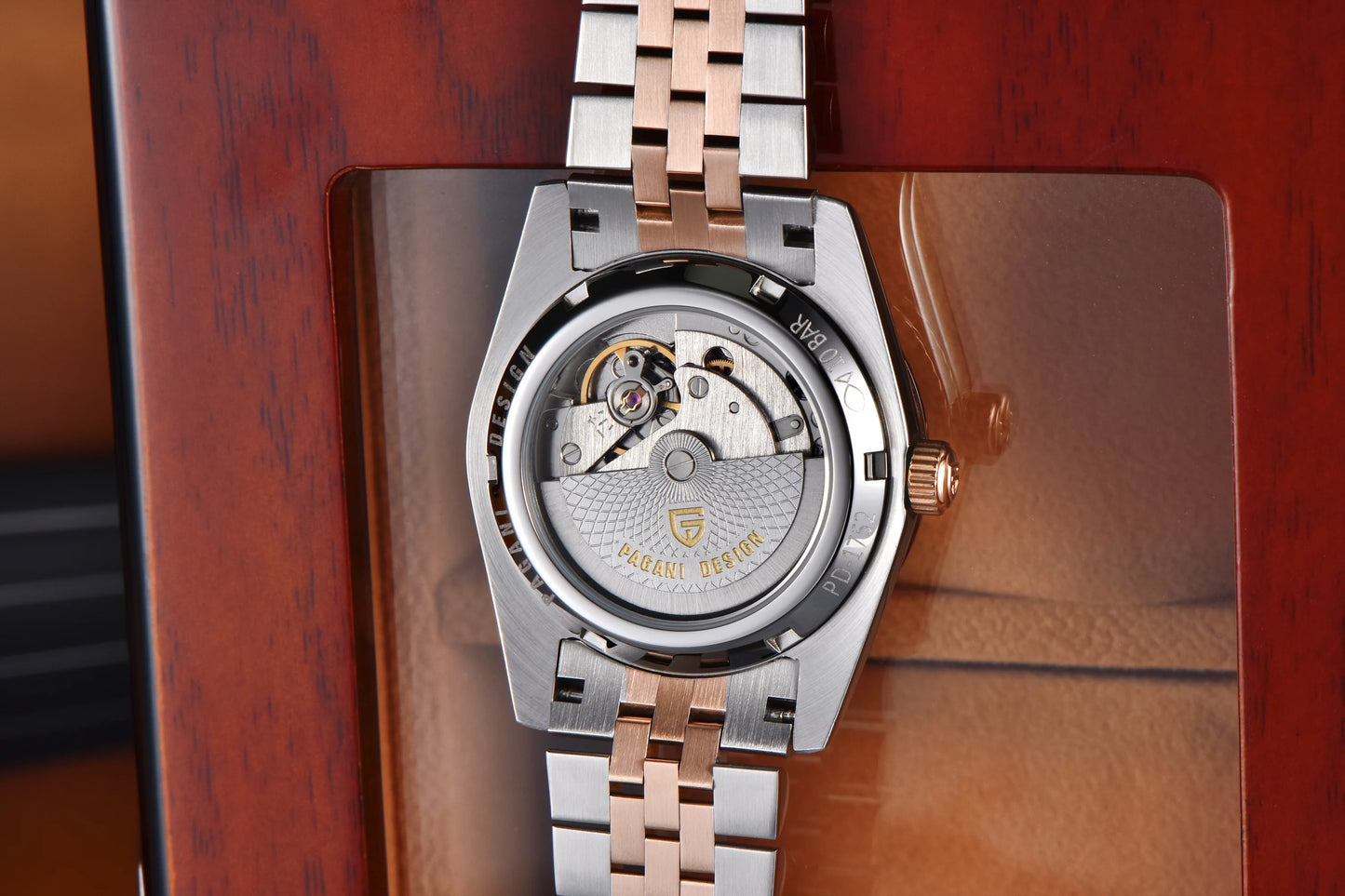 PAGANI DESIGN Men's Watches 2026 New Enamel Dial DD36 Automatic Watch Men Business Waterproof Mechanical Wristwatch For Men Gift