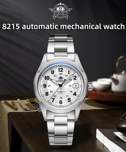 ADDIESDIVE AD2525 Automatic Watches For Men 39mm Sapphire Japanese 8215 Mechanical Watch Waterproof 20Bar Luminous Luxury Watch