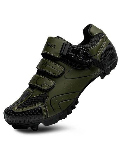 Primavera, zapatillas de ciclismo MTB con abrazaderas para hombre, zapatillas deportivas de carbono, velocidad, carrera de montaña, zapatillas de bicicleta de montaña
