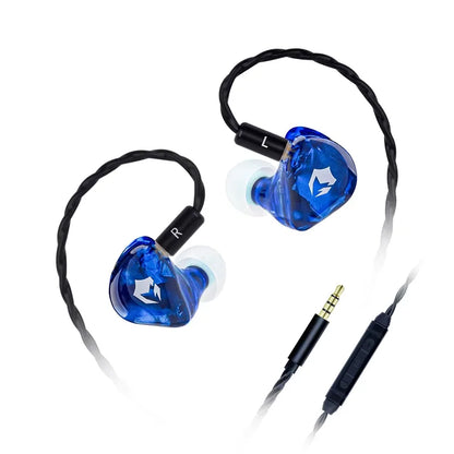 EPZ G10 Wired HiFi Gaming Earphones – Type-C & 3.5mm In-Ear Monitor Headphones with DAC, Noise Isolation, Detachable Cable & Microphone
