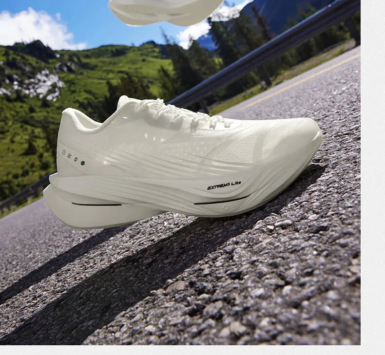 361 Degrees Furious ET Men's Running Shoes Carbon Plate Racing Marathon Rebound Breathable Cushioning Male Sneakers 672512216F