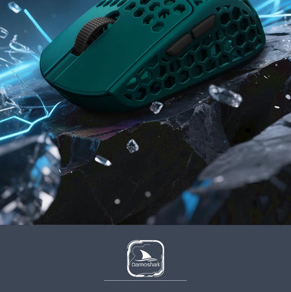 Darmoshark M5 Air Wireless Gaming Mouse Forged Carbon Fiber 30K DPI PAW3395 Sensor Lightweight Ergonomic Mouse for PC Gaming
