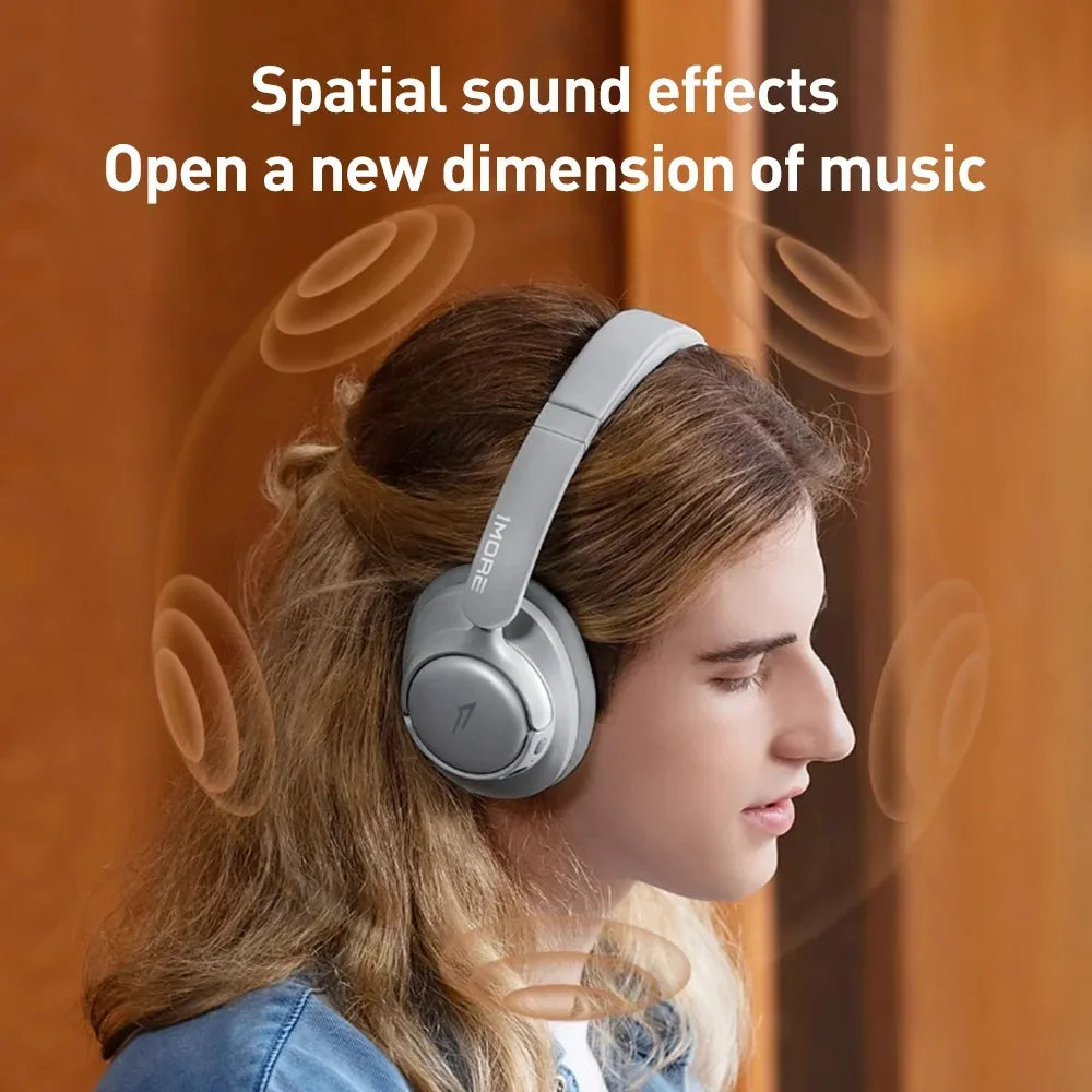 1MORE SonoFlow S Wireless Headphones with 42dB ANC, Hi-Res LDAC Audio, Bluetooth Noise Cancelling Headphones, 90H Playtime