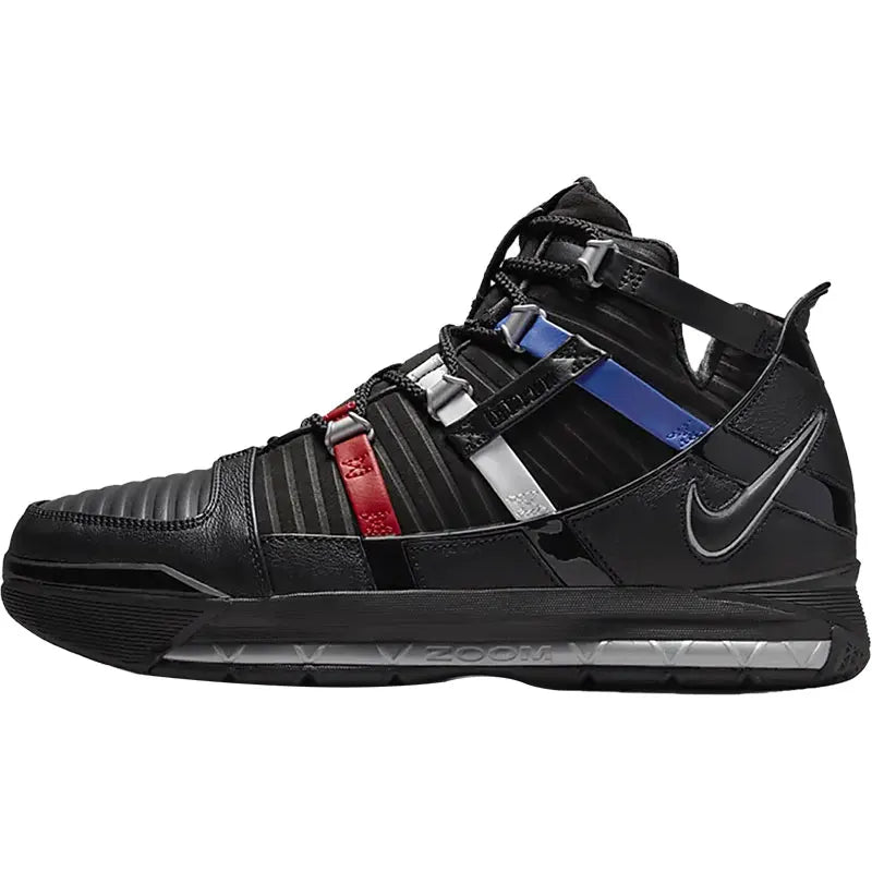 „Nike“ originalūs „Zoom LeBron III QS“ vyriški nauji krepšinio bateliai DO9354-001