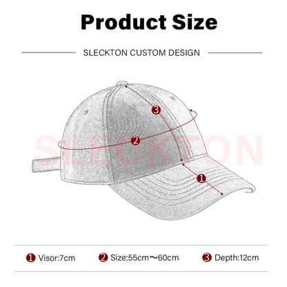 SLECKTON Kasketter med brugerdefineret logo – Hiphop-snapback-kasketter i høj kvalitet – Bogstavbroderi – Branddesign – Trucker-kasket – Engros-kasketter – Voksenstørrelser