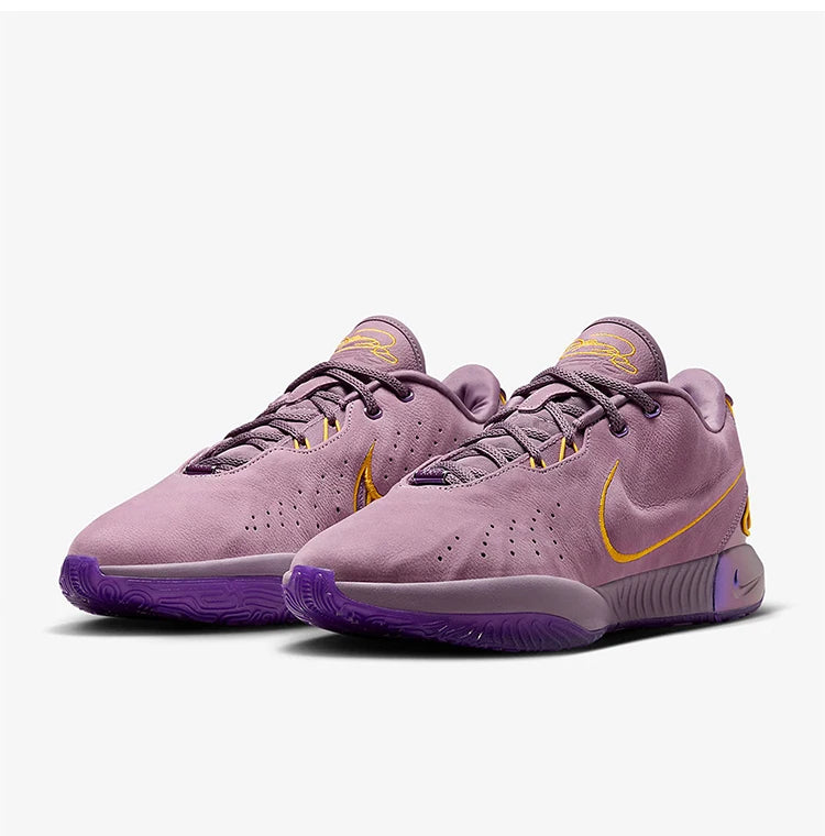 Scarpe da basket sportive da uomo Nike LEBRON XXI EP originali con ammortizzazione FV2346-500