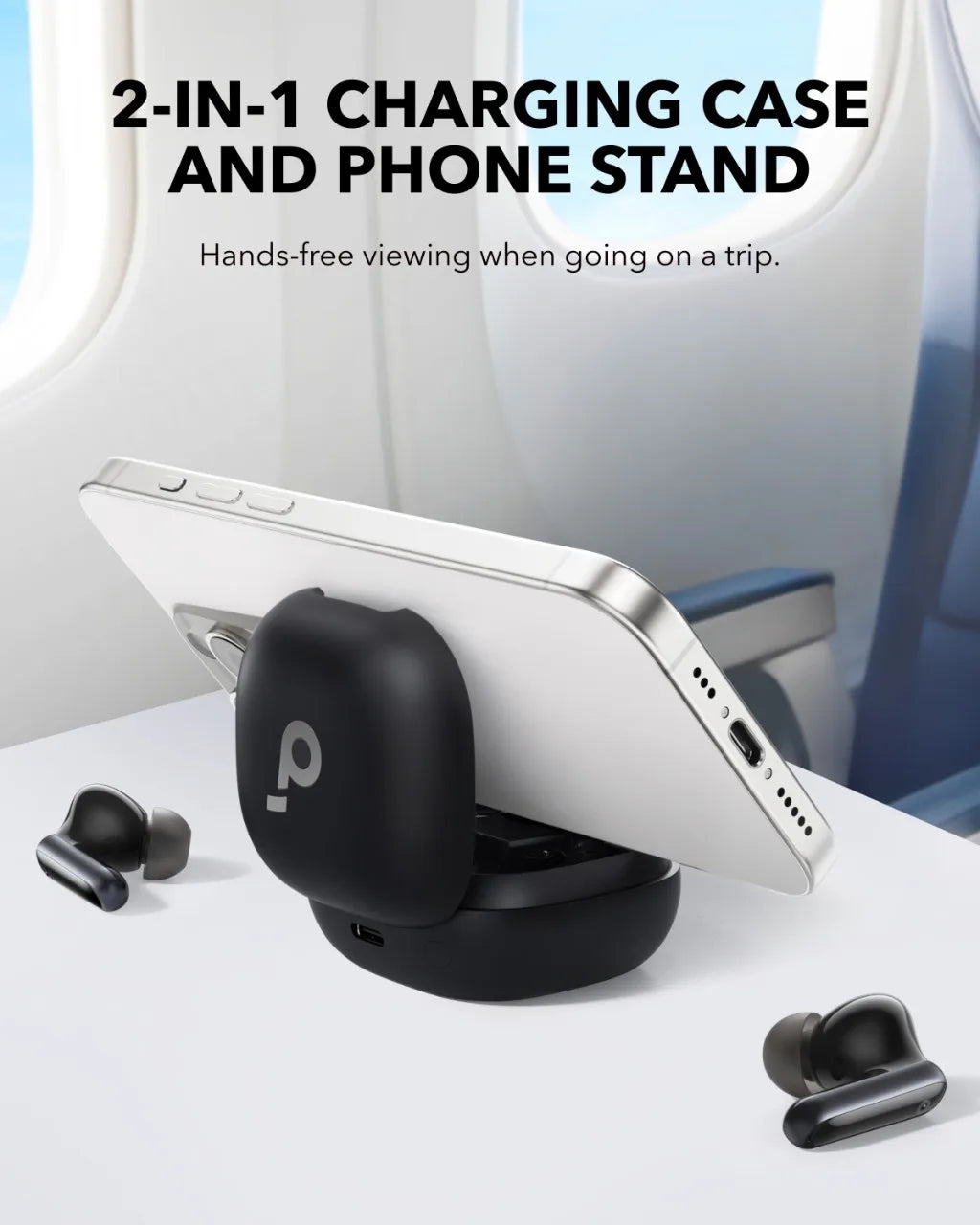 Soundcore P40i by Anker Wireless Earbuds with ANC, BassUp Technology, 60H Playtime & Bluetooth 5.3