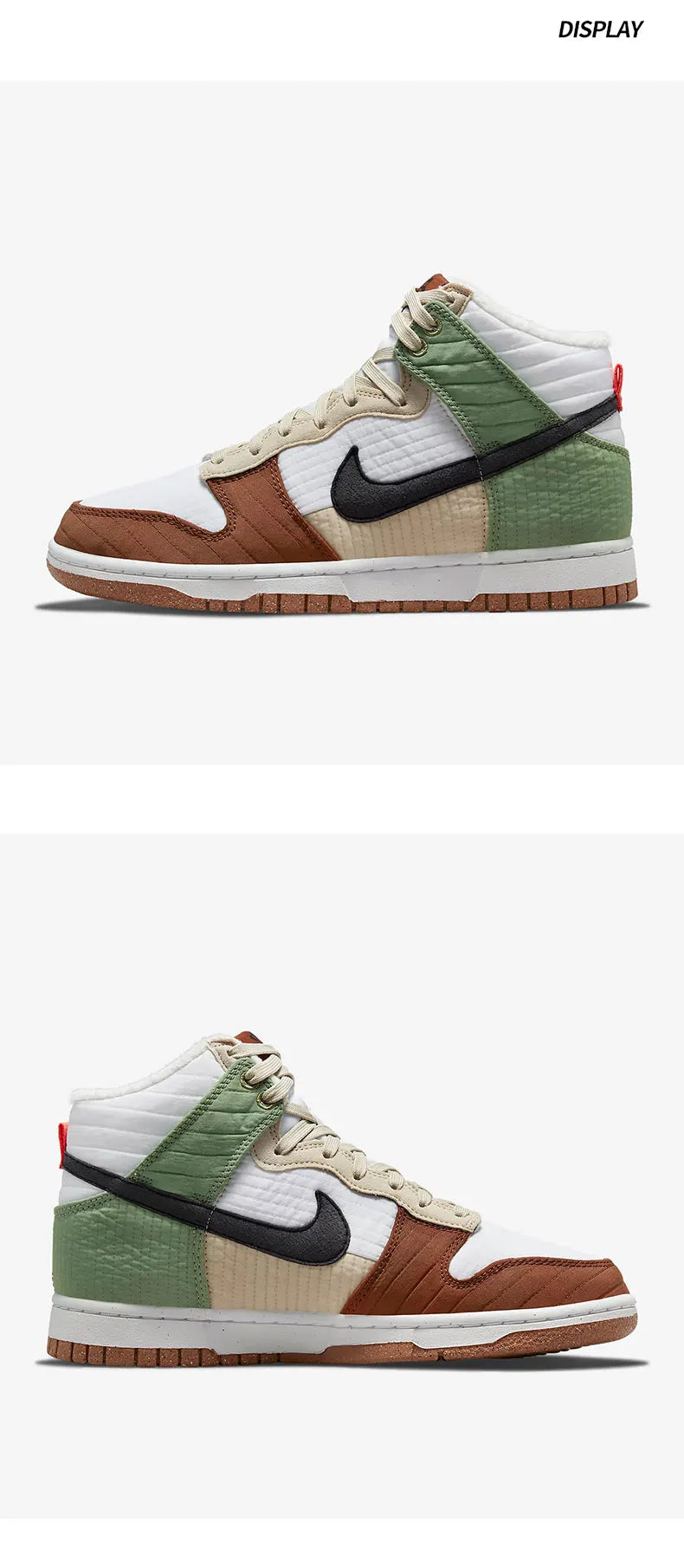 Nike genuine DUNK HIGH LX NEXT Unisex Fleece-Lined Sneakers DN9909-100