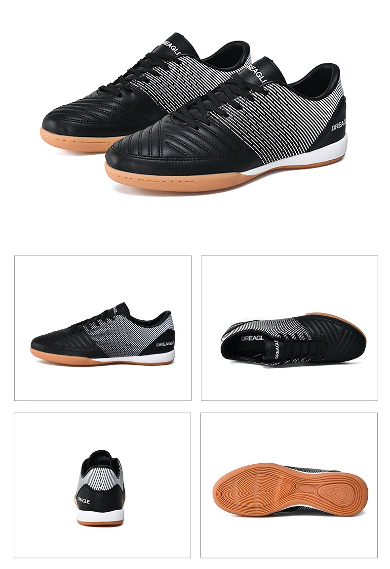 Scarpe da calcio indoor da uomo, scarpe da futsal professionali, scarpe da calcio da uomo antiscivolo, scarpe da calcio originali per campi in dura, Chuteira Society Futebol