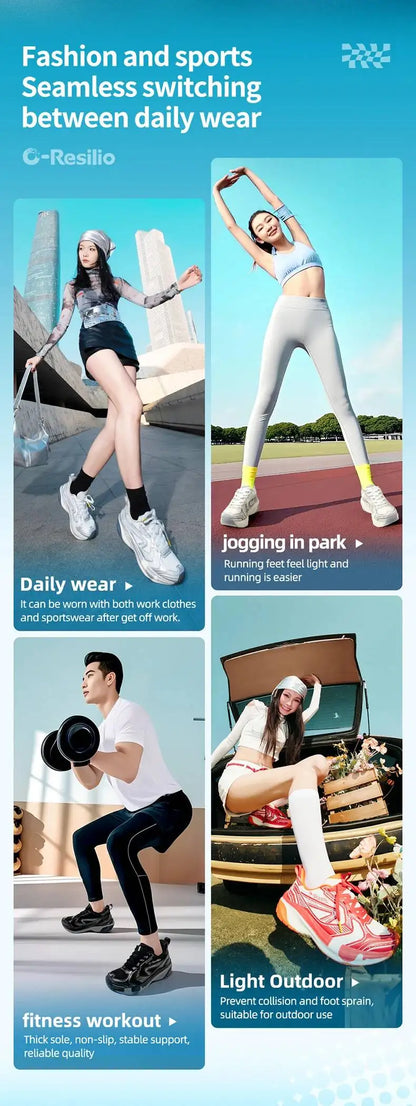 ONEMIX Baskets légères pour homme avec amorti, chaussures de sport et de course à amorti, chaussures décontractées pour femme, souples et élastiques 25216