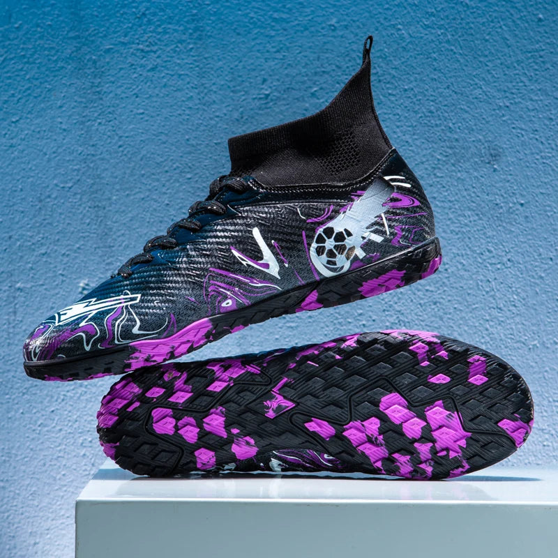 New Men Professional Soccer Shoes Non-slip Football Boots Unisex Breathable Futsal Sports New Cleats Drop Shipping Ultralight