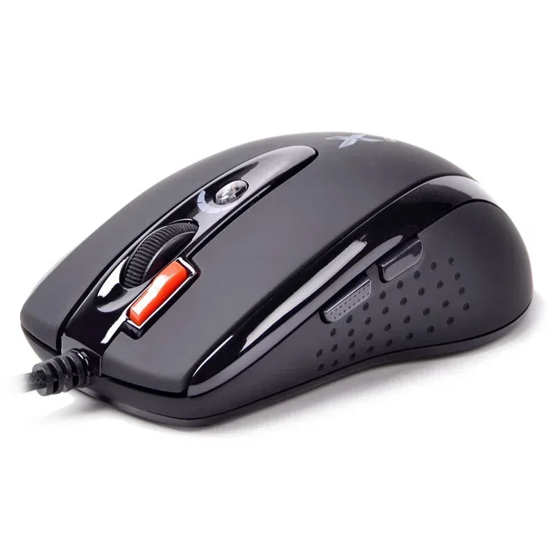 A4TECH Bloody X7-710K Wired Gaming Mouse 2000 DPI USB Gamer Mouse with Macro Programming for PC, Laptop & Esports