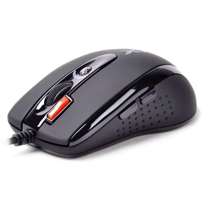 A4TECH Bloody X7-710K Wired Gaming Mouse 2000 DPI USB Gamer Mouse with Macro Programming for PC, Laptop & Esports