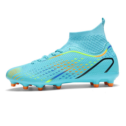 Men's Football Boots Professional Turf Futsal Match Grass Unisex Outdoor Training Soccer Shoes Soccer Cleats Non-slip Breathable