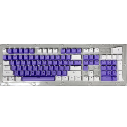 106 Keys Grey Red Keycaps PBT Specials Keycap Backlit Two-Color Key Caps For MX Switch 61/87104 Mechanical Keyboard