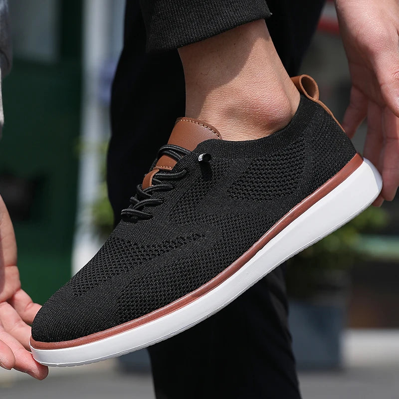 Men's Sliding Shoes Mesh Sports Shoe Loafers, Anti Slip Shoe Low Cut Casual Shoes Casual Sports Bestseller Designer Shoes 2025