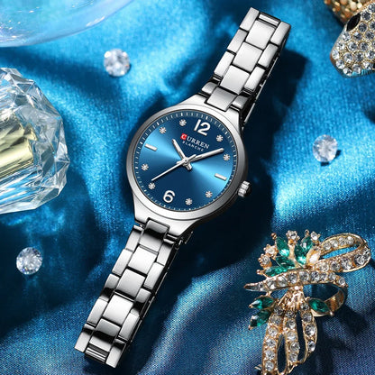CURREN Luxury Women Bracelet Quartz Watches For Women Magnetic Watch Ladies Sports Dress Wrist Watch Clock Relogio Feminino