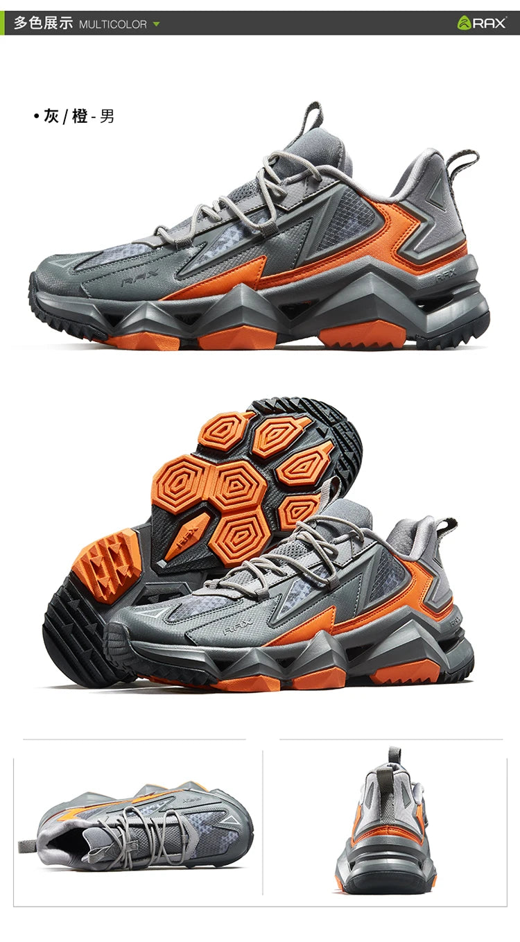 Chaussures de randonnée imperméables pour homme Rax, bottes de randonnée respirantes, baskets de sport pour le trekking en plein air, chaussures tactiques