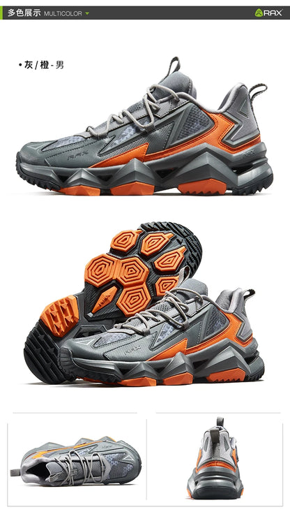 Chaussures de randonnée imperméables pour homme Rax, bottes de randonnée respirantes, baskets de sport pour le trekking en plein air, chaussures tactiques