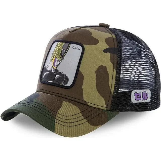 Dragon Ball Z Caps Goku Baseball Cap Summer Sun Hat Parent-child Cartoon Anime Outdoor Sports Sun Visor Birthday Present Apparel
