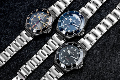 THORN 39mm Titanium Watch Men Homage Vintage PT5000 Movement Automatic Sapphire Crystal C3 Super Luminous 200M Waterproof Watch