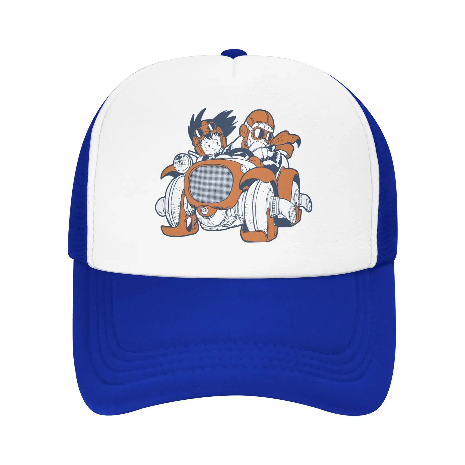 Goku Muten Roshi Dragon Ball Z Baseball Caps Sport Sun Hat Anime DBZ Hats Breathable Polyester Trucker Cap Summer Trucker Caps, Produit gaming premium Fraquane