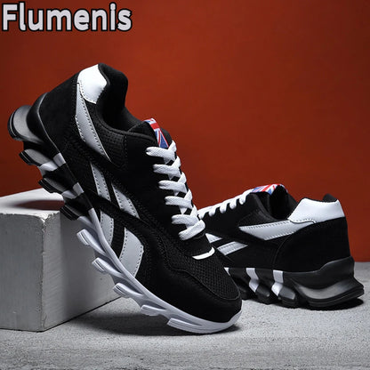 2026 new men's and women's running shoes breathable casual sneakers anti-slip vibration comfortable walking shoes 38-46