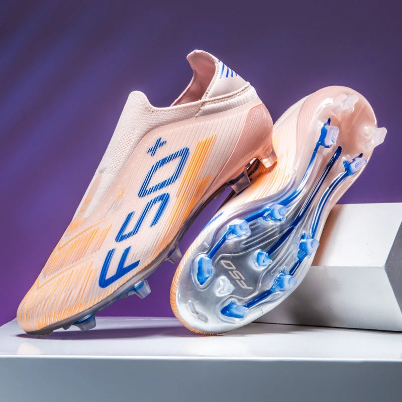 New Men's Football Boots Non-Slip Soccer Shoes Indoor Cleats Professional Turf Futsal Grass Ultralight Sport Comfortable Adult
