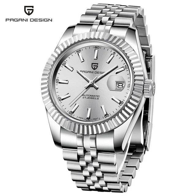 PAGANI DESIGN 40MM Men Mechanical Watch Top Luxury Japan movement Automatic Watch Sport Stainless Steel Waterproof Men Watches