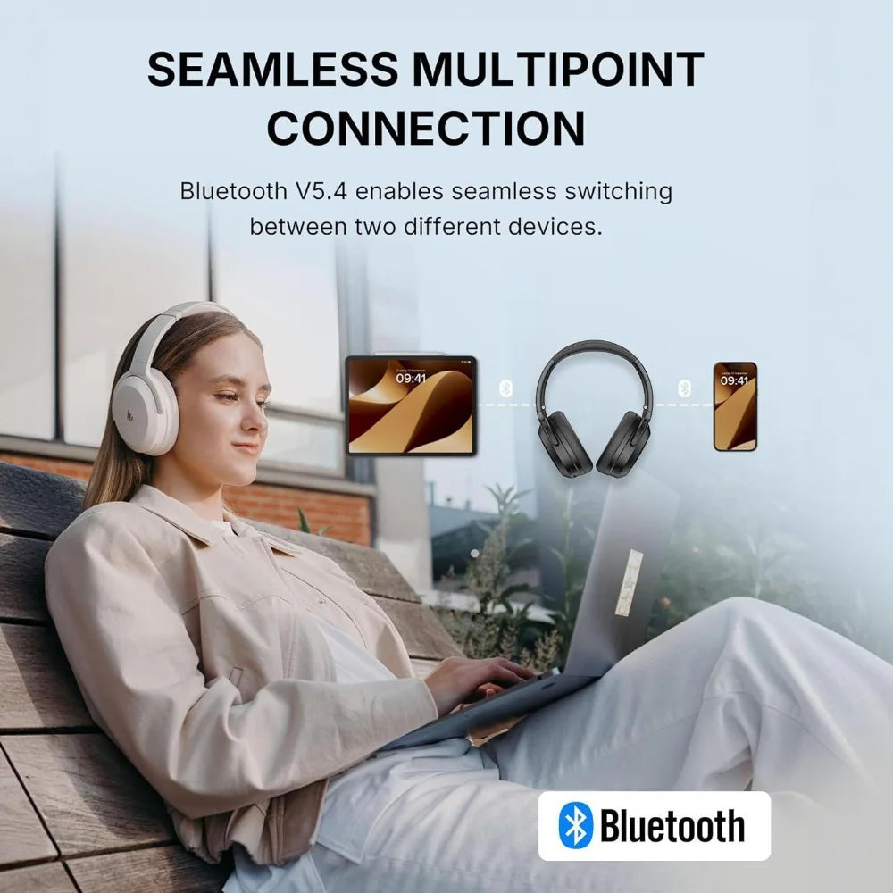 EDIFIER WH700NB Pro -43dB Hybrid ANC Wireless Over-Ear Headphones Bluetooth 5.4 Hi-Res 56H Playtime Fast Charging AI Clear Calls